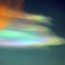Nubes de colores sobre Escocia. Nubes de colores sobre Escocia.