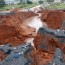 LLuvia increible en Mozanbique.