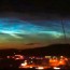 Nubes brillantes sobre Rusia. Nubes brillantes sobre Rusia.