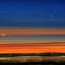 Dos cometas rumbo al sol. Dos cometas rumbo al sol.