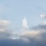 Cristo viene? Aparición divina en nubes sobre Texas. Cristo viene? Aparición divina en nubes sobre Texas.
