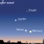 Júpiter, Venus y Mercurio preparan su “Danza de los Planetas”,Hna María Elena