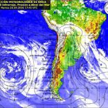 Nube gigante de miles de kilómetros se acerca a Chile